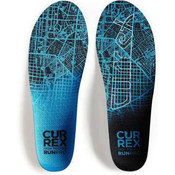 currex RunPRO Insole | Men, Women & Youth Dynamic Support Insole | Added Cushioning & Flexible Support | World’s Leading Insole for Running, Triathlons, Walking & Comfort Shoes