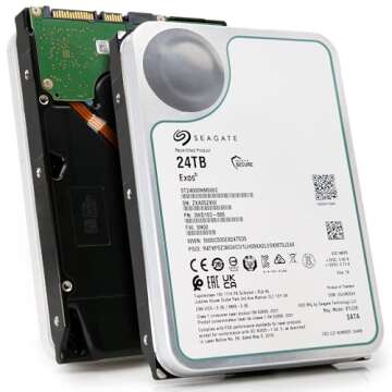 Seagate Exos 24TB 7.2K RPM SATA Enterprise Hard Drive