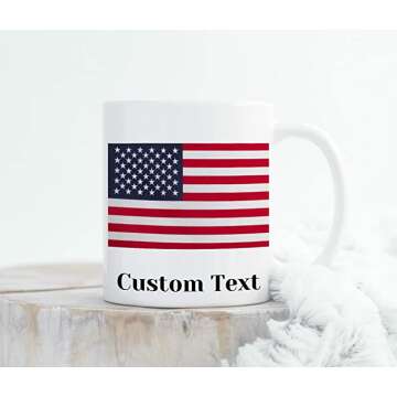 USA Flag Patriotic Mug
