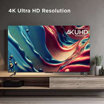 TCL 65-Inch Q6 QLED 4K Smart TV with Google (65Q650G, 2023 Model) Dolby Vision, Atmos, HDR Pro+, Game Accelerator Enhanced Gaming, Voice Remote, Works Alexa, Streaming UHD Television