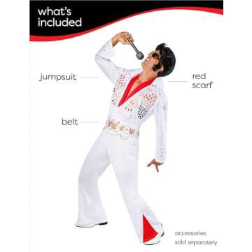 Men's Deluxe Elvis Presley Costume