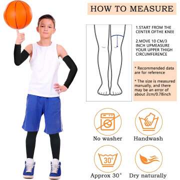 Youth Compression Leg Sleeves