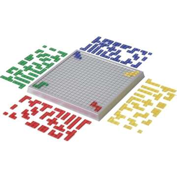 Mattel Games Blokus XL Strategy Board Game, Family Game for Kids & Adults with Colorful Oversized Pieces & Just One Rule (Amazon Exclusive)