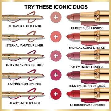 L’Oréal Paris Colour Riche Original Creamy, Hydrating Satin Lipstick with Argan Oil and Vitamin E, British Red , 1 Count