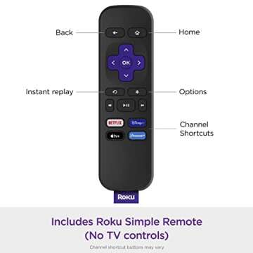 Roku Express HD Streaming Device - Renewed 2022