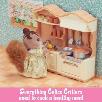 Calico Critters Kitchen Playset - Fun for Kids!