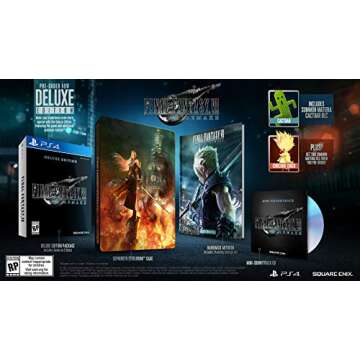 Final Fantasy VII Remake - PlayStation 4 Deluxe Edition