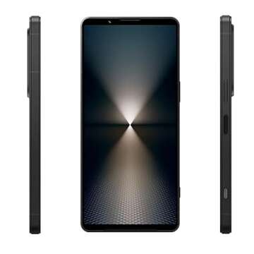 Sony Xperia 1 VI XQ-EC72 5G Dual 512GB 12GB RAM Factory Unlocked (GSM Only | No CDMA – not Compatible with Verizon/Sprint) Global Version Smartphone – Black