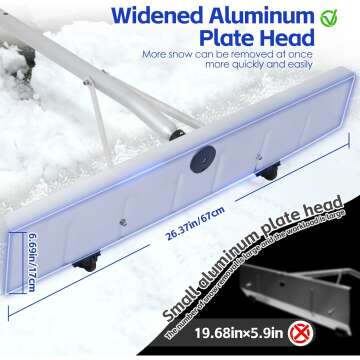 Adjustable Roof Rakes for Efficient Snow Removal