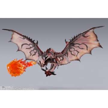 TAMASHII NATIONS - Monster Hunter Series - Rathalos -20th Anniversary Edition-, Bandai Spirits S.H.MonsterArts Action Figure