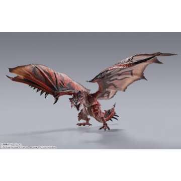 TAMASHII NATIONS - Monster Hunter Series - Rathalos -20th Anniversary Edition-, Bandai Spirits S.H.MonsterArts Action Figure