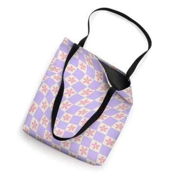 Danish Pastel Aesthetic Flower Market Copenhagen Purple Tote Bag