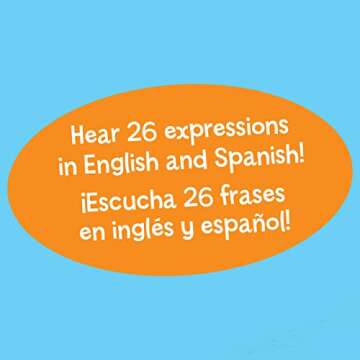 Let's Go! ¡Vámonos! English & Spanish First Words Bilingual Sound Book for Children and Preschoolers: Early Learning Practice Dual Language (Say It, Hear It) (English and Spanish Edition)