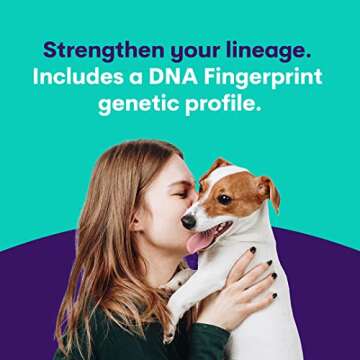 ORIVET Dog DNA Test Kit - French Bulldog Full Breed Profile | Puppy Testing Against 250 Medical Health Risks & Traits | Genetic Fingerprint & Wellness Plan | at Home Cheek Swab | Fast