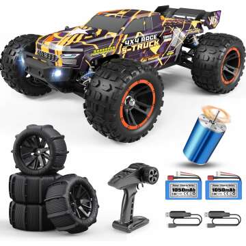 HAIBOXING Brushless RC Car 1/16 Scale 4X4 Off-Road Monster Truck