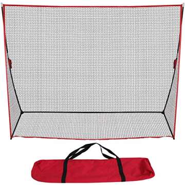 Golf Net 10x7ft Portable Golf Practice Net w/Carry Bag for Indoor Outdoor Backyard Driving Hitting Chipping Training Net