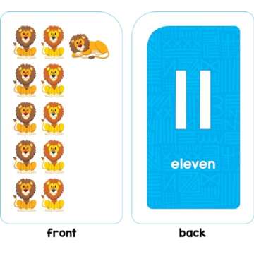 School Zone Numbers Flash Cards: Toddler, Preschool, Kindergarten, Learn Math, Addition, Subtraction, Numerical Order, Counting, Problem Solving, and More