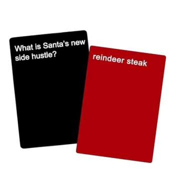 Tincasen A Party Cards Game for Christmas Game Night-Cards Against Christmas, 2025 Christmas Friendly Feud Game - The Hilarious Party Game, Family Games,Party Cards Game (1PC)