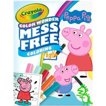 Mess-Free Fun with Crayola Peppa Pig Color Wonder Kit for Kids