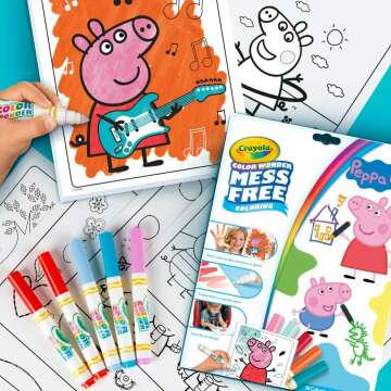 Crayola Peppa Pig Color Wonder Kit for Kids