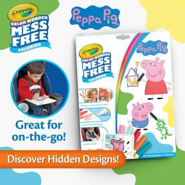 Crayola Peppa Pig Color Wonder Kit for Kids