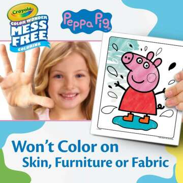 Crayola Peppa Pig Color Wonder Kit for Kids