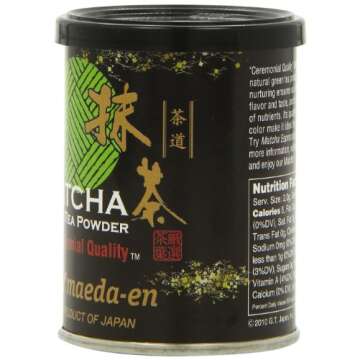 Maeda-En Matcha Ceremonial Quality Green Tea Powder, 1-Ounce