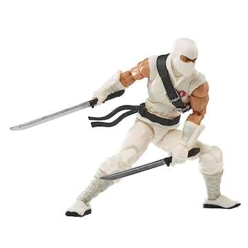 G.I. Joe Classified Series Storm Shadow Action Figure 35 Collectible Premium Toy, Multiple Accessories 6-Inch-Scale with Custom Package Art