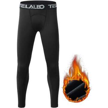 TELALEO Kids Thermal Compression Shirt