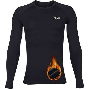 TELALEO Kids Thermal Compression Shirt