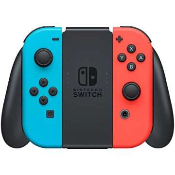 Nintendo Official Joy-Con Grip Bluetooth Switch Renewed Video Game Controller