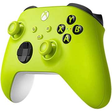 Xbox Core Wireless Gaming Controller – Electric Volt Series X|S, One, Windows PC, Android, and iOS