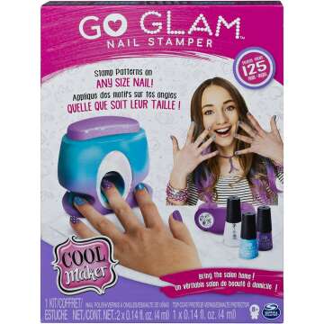 Cool Maker GO Glam Nail Stamper - 125 Nails Decorator Kit