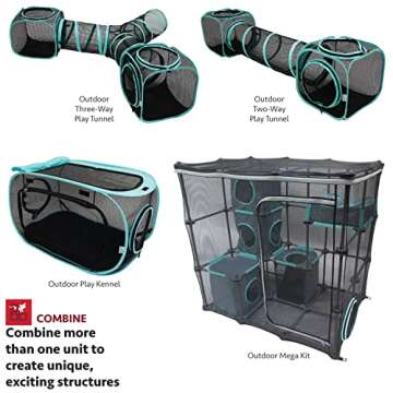 Kitty City Catio Mega Kit for Outdoor Safety