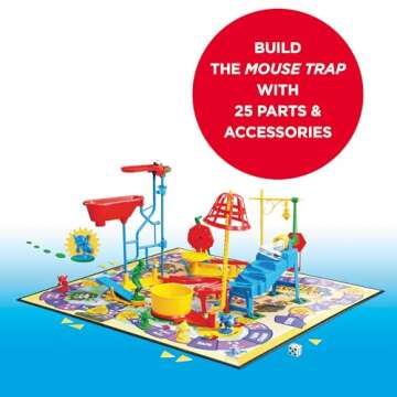 Hasbro Gaming Mouse Trap Kids Board Game