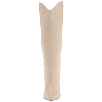 Chinese Laundry Women's Fiora Knee High Boot, Cream, 11