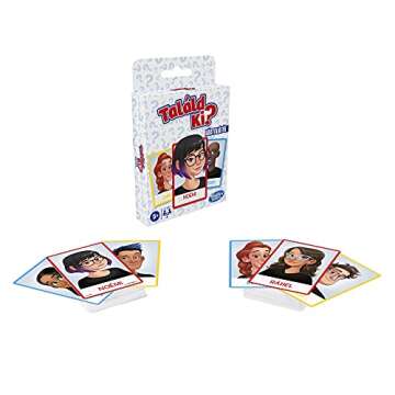 Hasbro Gaming Guess Who? Card Game for Kids Ages 5 and Up, 2 Player Guessing Game