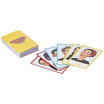 Hasbro Gaming Guess Who? Card Game for Kids Ages 5 and Up, 2 Player Guessing Game