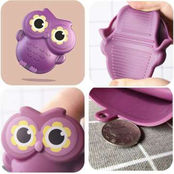 Cute Owl Oven Mitts