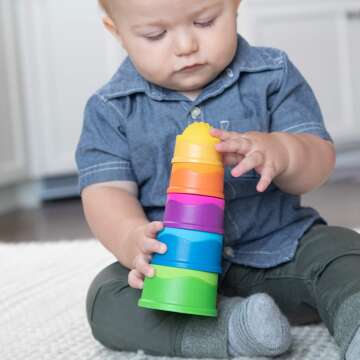 Fat Brain Toys Dimpl Stack - Fun Gifts for Ages 1-10