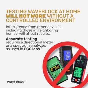 WAVEBLOCK EMF Blocker for Cell Phone - Made for iPhone 11 - The Only Patented Real Scientifically Backed Lab-Tested 5G-Shield EMF Reduction Sticker, USA Made, Protect Yourself & Loved Ones