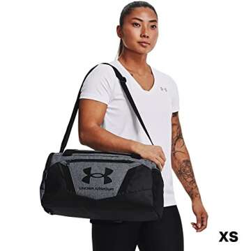 Under Armour Duffle Bag 5.0 - Pitch Gray & Black