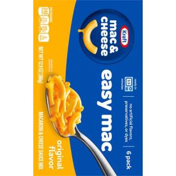 Kraft Easy Mac Original Macaroni & Cheese Dinner