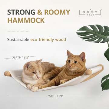 Cat Hammock Wall Shelf