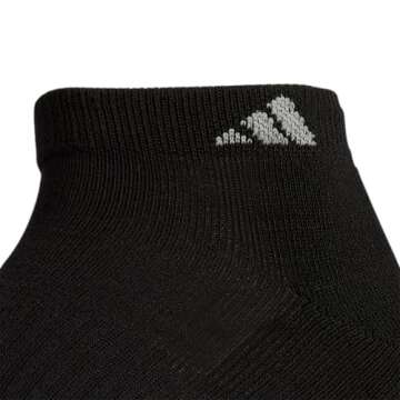 Low Cut Athletic Socks with Cushioned Support - 6 Pairs