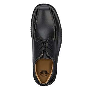 Dockers Men’s Trustee Leather Oxford Dress Shoe - Classic Black, Size 10.5 M US