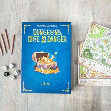 Ravensburger Dungeons, Dice & Danger - Engaging Strategy Game for Teens & Adults | Solo or Group Play | Adventure-Filled Gameplay for Puzzle and Game Enthusiasts