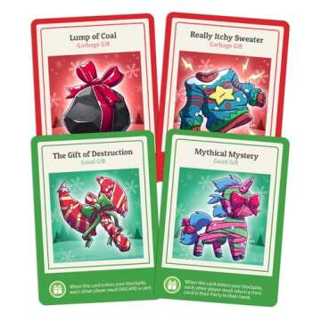 Unstable Games - Here to Sleigh Holiday Expansion Pack - Designed to be added to your Here to Slay Base Game