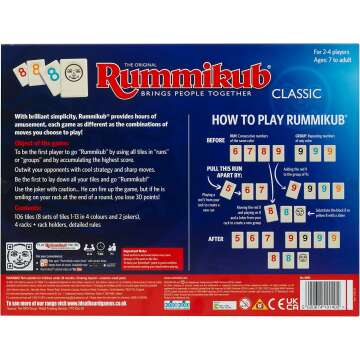 The Classic Rummikub Game for Family Fun