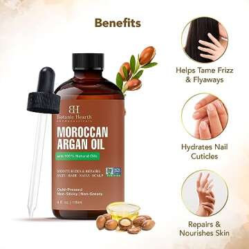 Botanic Hearth Argan Oil for Curly and Damaged Hair